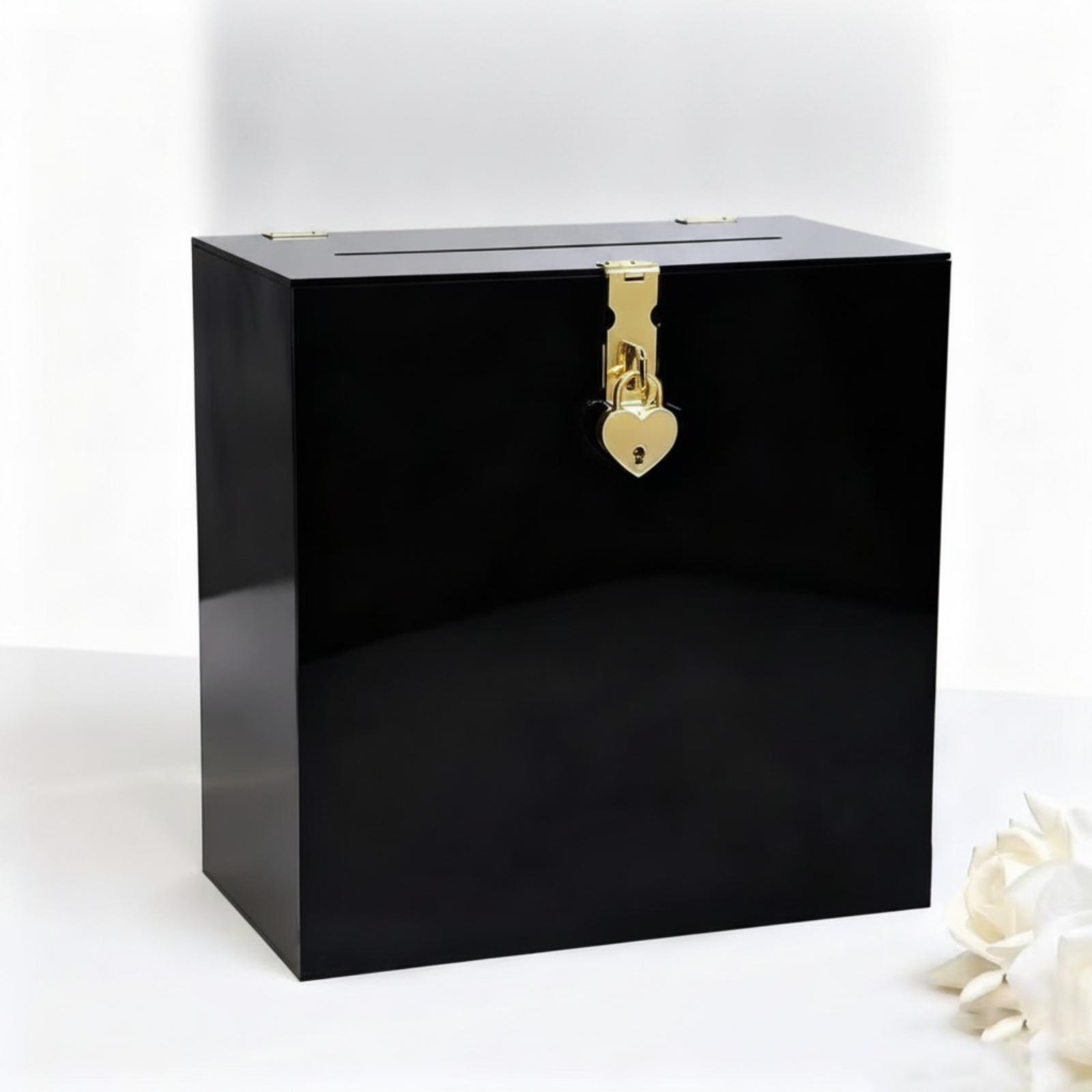 Clear Acrylic Wedding Card Col - Wedding Card Box ulasan dan harga