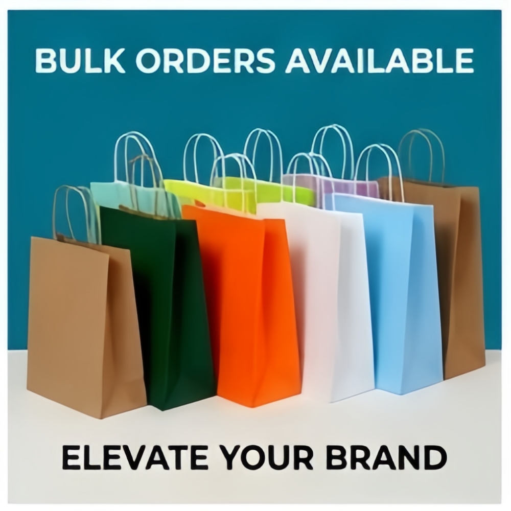 Customizable Kraft Paper Bags  - Wedding/Event Supply Store ulasan dan harga