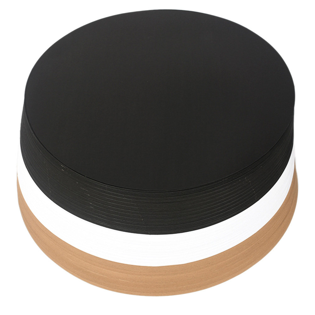 20Pcs Round Kraft Craft Paper  - Wedding Card Box ulasan dan harga