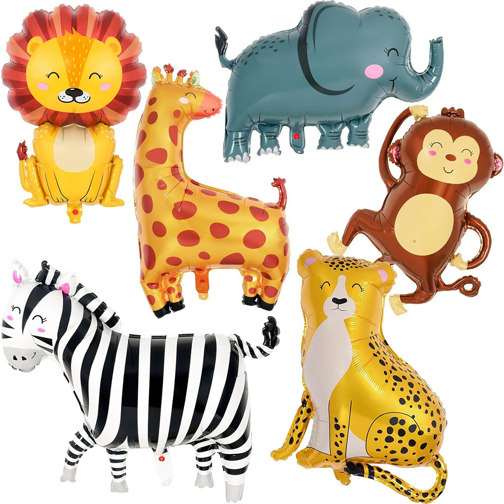 6 Pieces of Jungle Wild Animal - Wedding Zoo ulasan dan harga