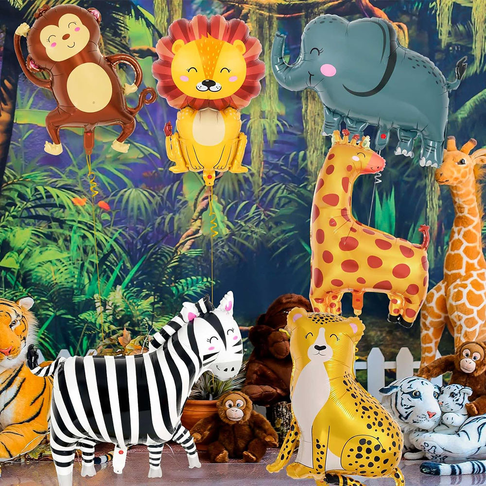 6 Pieces of Jungle Wild Animal - Wedding Zoo ulasan dan harga