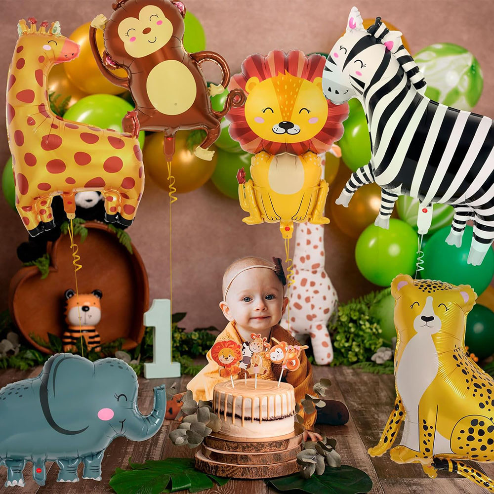 6 Pieces of Jungle Wild Animal - Wedding Zoo ulasan dan harga