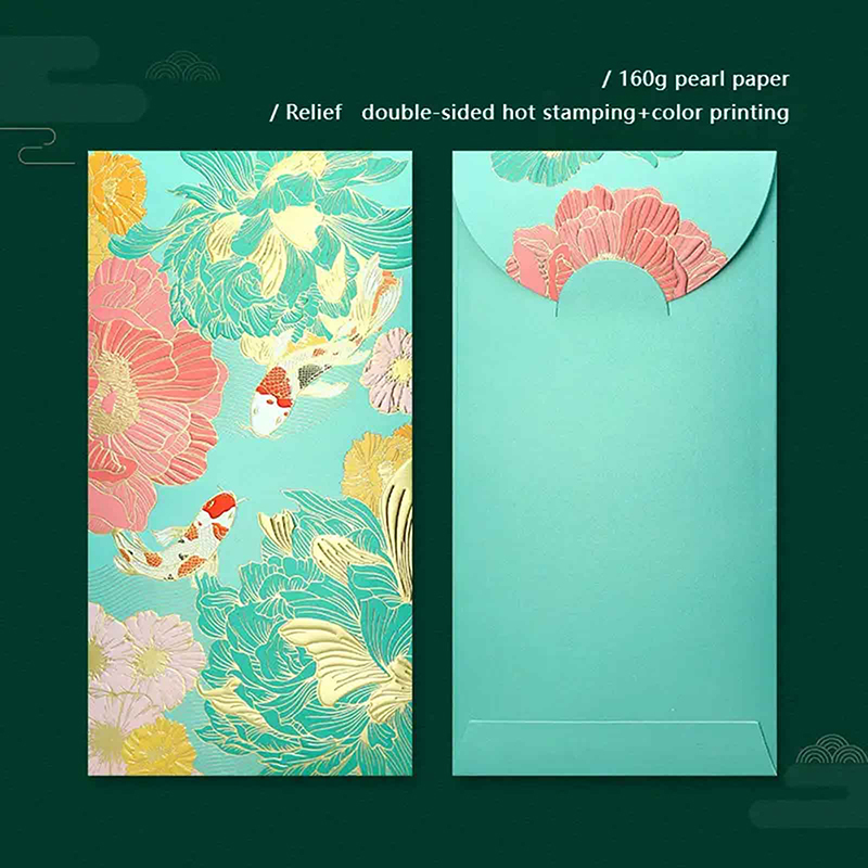6pcs New Red Envelope Universa - Wedding Envelopes ulasan dan harga