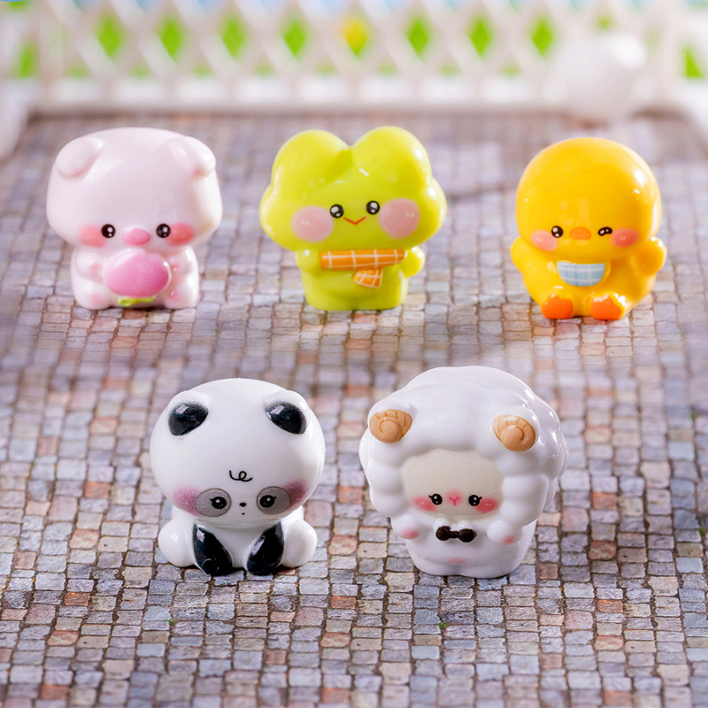 Micro Landscape Miniature Figu - Wedding Zoo ulasan dan harga
